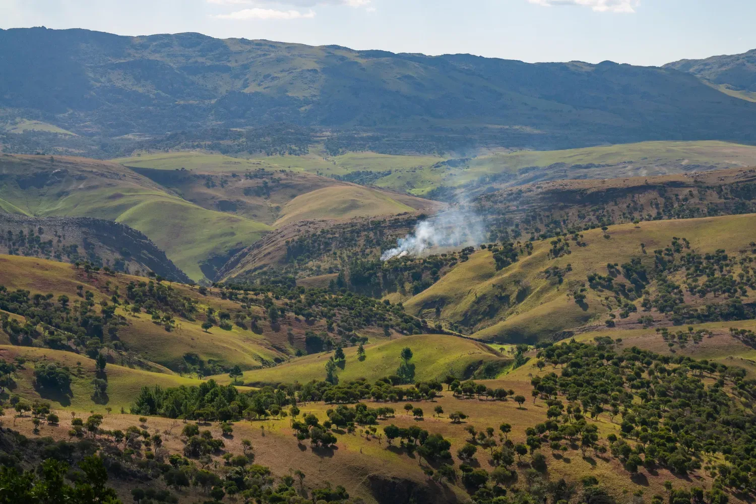 View across the Itremo Massif Protected Area 