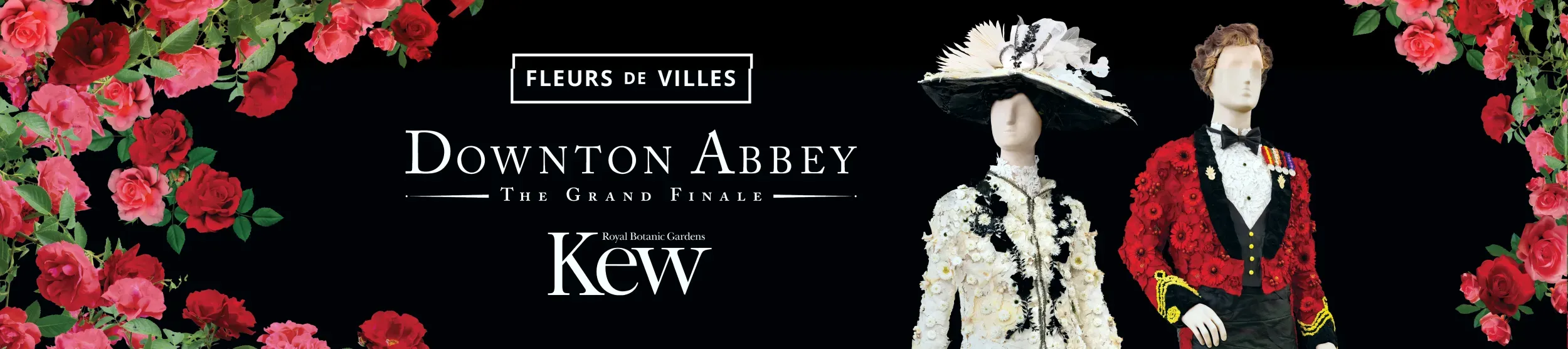 Fleurs de Villes Downton Abbey at Kew Gardens