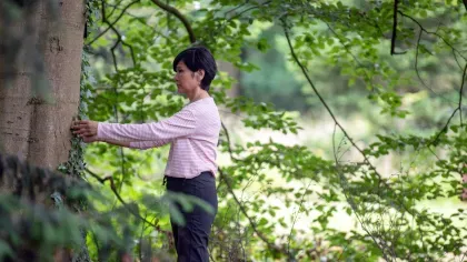 Forest bathing at Kew