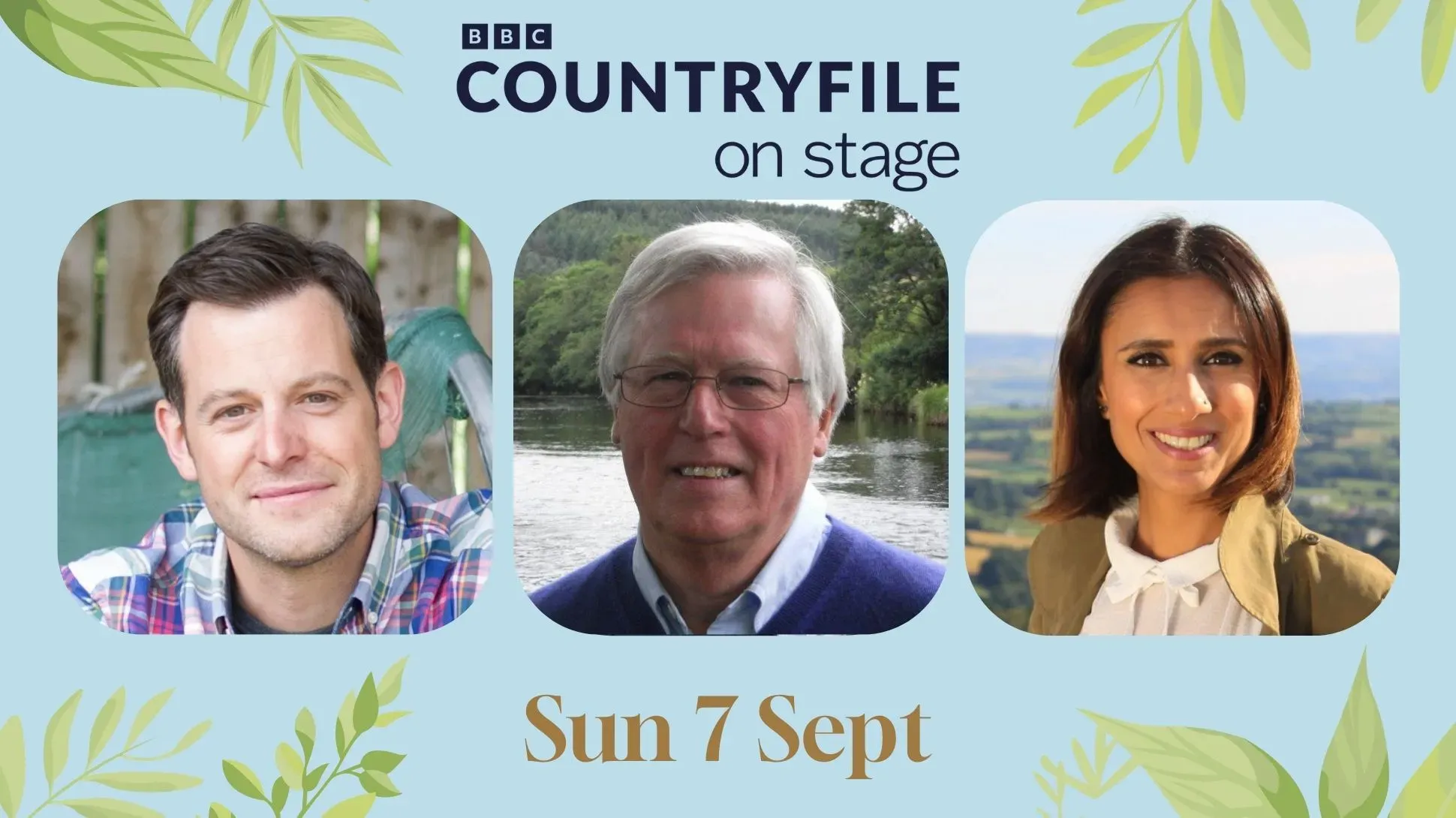 In Conversation at Kew presented by Countryfile on stage