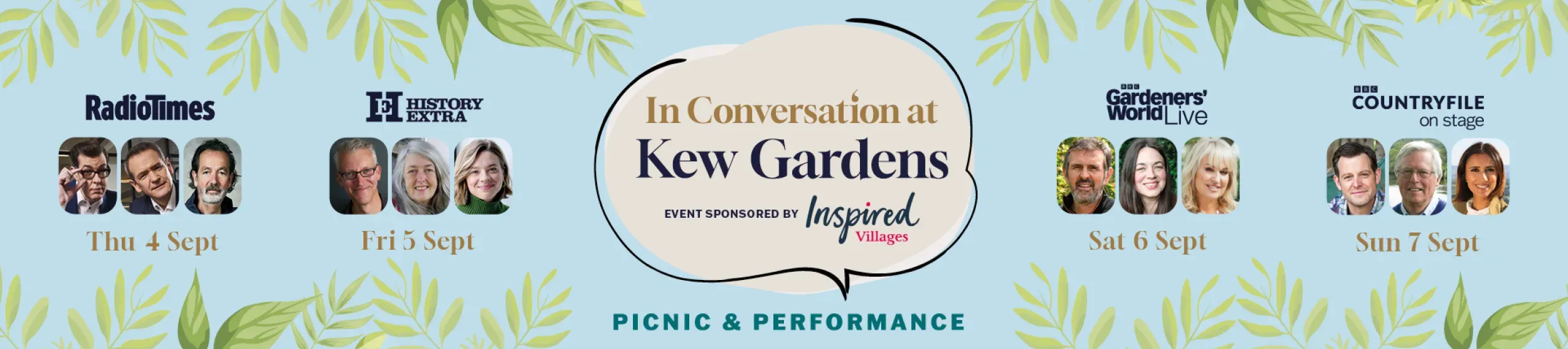 In Conversation at Kew Gardens