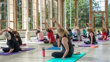 Pilates at Kew Gardens
