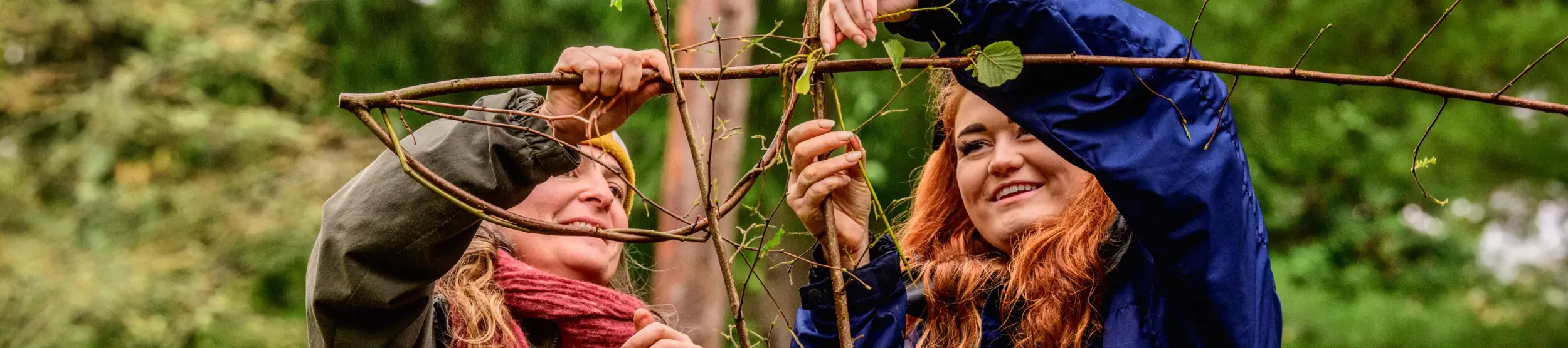 Willow weaving workshop at Wakehurst
